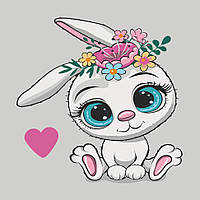 Картина по номерам "Милый кролик" Art Craft 15092-AC 30х30 см
