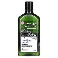 Avalon Organics, Питающий шампунь с лавандой, 11 жидких унций (325 мл)