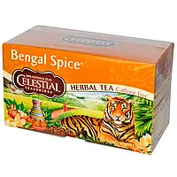 Celestial Seasonings, Травяной чай Bengal Spice, без кофеина, 20 чайных пакетиков, 47 г (1,7 унции)