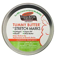 Palmers, Формула с какао-маслом, масло для живота Tummy Butter, против растяжек, 125 г (4,4 унции)