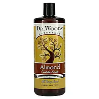 Dr. Woods, Миндальное кастильское мыло с маслом ши (закупается с учетом принципов справедливой торговли), 946
