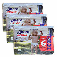 Детские подгузники - трусики Libero UP&GO 6 (13-20 кг) 120 шт z118-2024