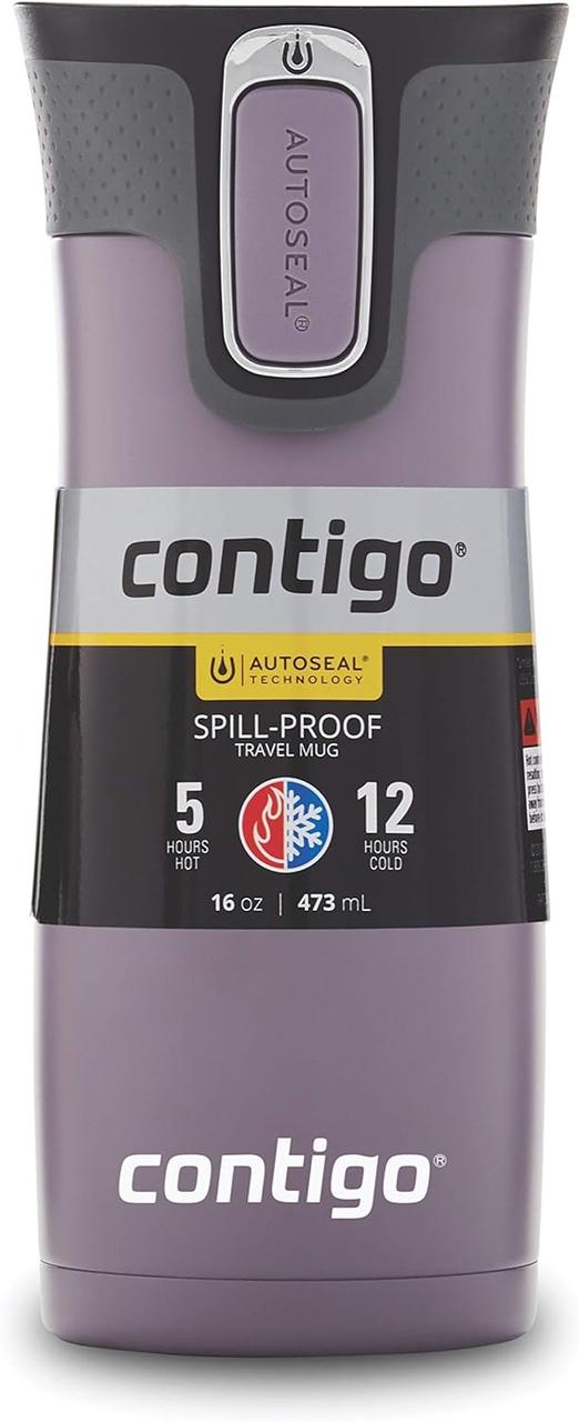 Термокружка Contigo Autoseal West Loop 473 мл Dark Plum