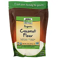 Now Foods, Органическая кокосовая мука, 454 г (16 унц)