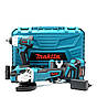 Набір Makita 2 у 1 | Гайковерт DTW385 | Болгарка Makita DGA506ZPRO, фото 9