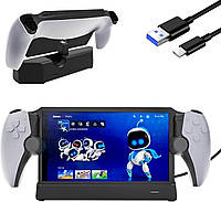 Зарядное устройство Yeerain для Playstation Portal со съемными портами USB C, подставка для быстрой зарядки