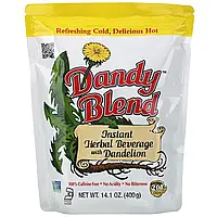 Dandy Blend, Растворимый травяной напиток с одуванчиком, без кофеина, 400 г (14,1 унции)