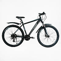 Велосипед спортивный 27.5" Corso Madmax Shimano Altus 24 скорости Black (152796) z118-2024