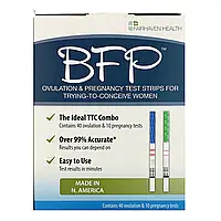 Fairhaven Health, BFP, Ovulation Pregnancy Test Strips, 40 Ovulation 10 Pregnancy Tests