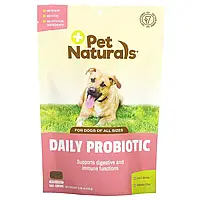 Pet Naturals of Vermont, Ежедневный пробиотик для собак, 160 жевательных пастилок