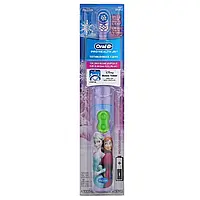Oral-B, Frozen, Pro Health Jr., зубна щітка на батарейках для дітей, м'яка, від 3 років, 1 шт.