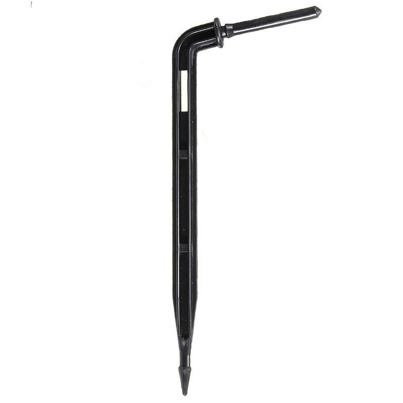 Крапельниця - Шпиця кутова (довга) прикорнева для краплинної трубки 3/5мм для систем крапельного мікрозрошення рослин, фото 1