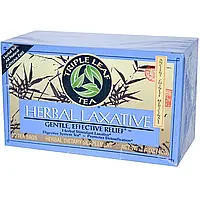 Triple Leaf Tea, Травяное слабительное, 20 пакетиков, 1.4 унций (40 г)