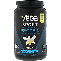 Vega, Sport, белковая смесь премиум-качества, со вкусом ванили, 828 г (29,2 унции)