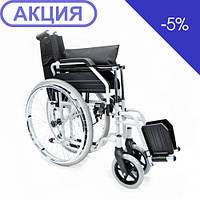 Крісло-коляска зі сталі Doctor Life 8061 Steel Wheelchair