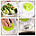 Сушарка для зелені та овочів SALAD SPINNER 21.5 х 13 см, фото 6