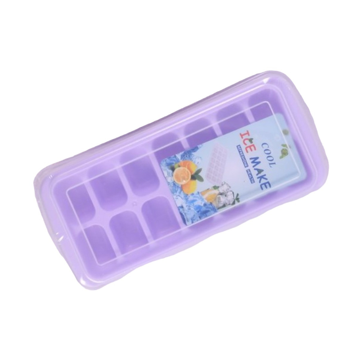 Форма для льоду з контейнером і лопаткою ICE MAKE 27 х 12 х 7.5 см (R92458)