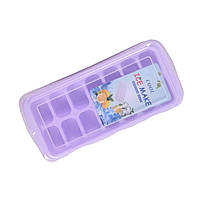 Форма для льоду з контейнером і лопаткою ICE MAKE 27 х 12 х 7.5 см (R92458)