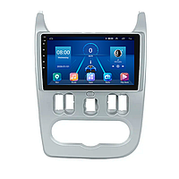 Штатная магнитола Lesko для Dacia Sandero I 2007-2012 экран 9" 2/32Gb 4G Wi-Fi GPS Top zb