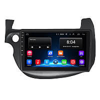 Штатная магнитола Lesko для Honda Jazz II 2008-2010 экран 10" 2/32Gb Wi-Fi GPS Base zb