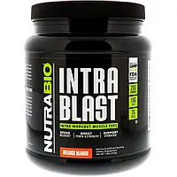 NutraBio Labs, Intra Blast, Intra Workout Muscle Fuel, Orange Mango, 1.6 lb (724 g)