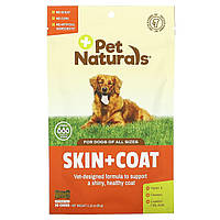 Pet Naturals of Vermont, Кожа + мех, для собак, 30 жевательных таблеток, 2,12 унции (60 г)