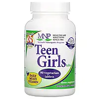 Michaels Naturopathic, Таблетки для девочек-подростков, ежедневные поливитамины, 90 вегетарианских таблеток