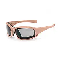 Баллистические очки с сменными линзами X7 койот