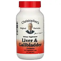 Christophers Original Formulas, Liver Gallbladder Formula, 425 mg, 100 Vegetarian Caps