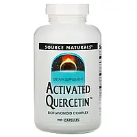 Source Naturals, активированный кверцетин, 200 капсул