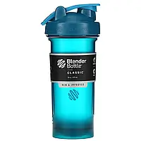 Blender Bottle, Classic With Loop, Ocean Blue, 28 oz (828 ml)