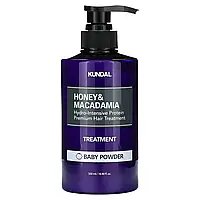 Kundal, Honey Macadamia, Treatment, Baby Powder, 16.90 fl oz (500 ml)