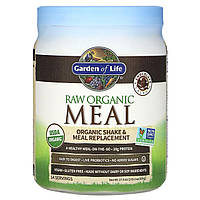 Garden of Life, RAW Organic Meal, Shake Meal Replacement, Chocolate Cacao, 1 lb 2 oz (509 g)