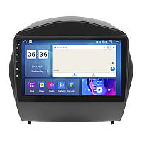 Штатная магнитола Lesko для Hyundai ix35 I 2010-2013 экран 9" 2/32Gb CarPlay 4G Wi-Fi GPS Prime zb