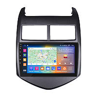Штатная магнитола Lesko для Chevrolet Sonic I 2011-2016 экран 9" 2/32Gb CarPlay 4G Wi-Fi GPS Prime zb
