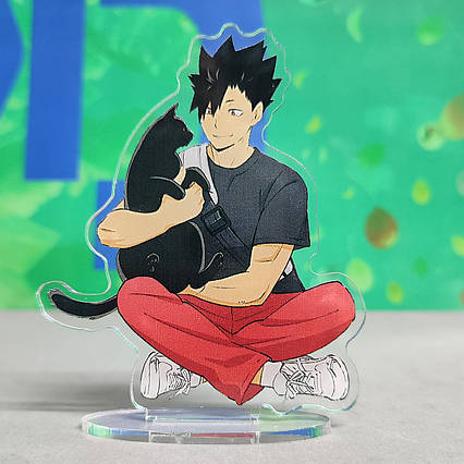 Фігурка аніме Волейбол Тецуро Куроо з акрилу (10 см) / Haikyu