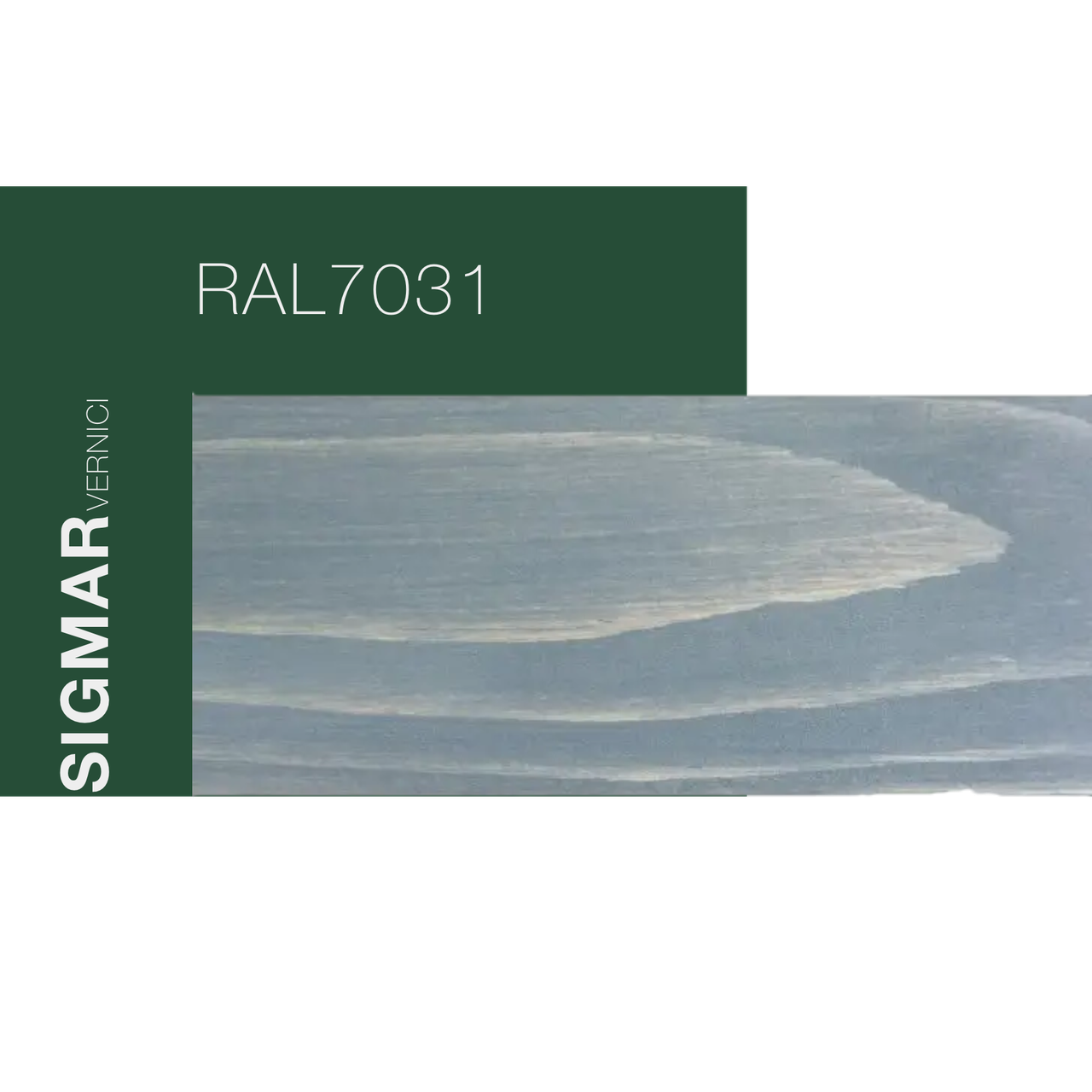 Водна тонкошарова лазур для зовнішніх робіт KHIE 600, RAL7031