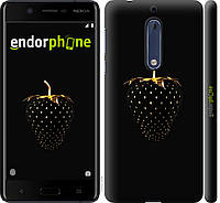 Пластиковый чехол Endorphone на Nokia 5 Черная клубника (3585m-804-26985) US, код: 1390489
