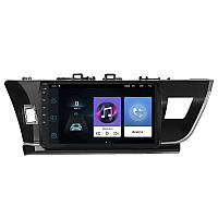 Штатная магнитола Lesko для Toyota Corolla XI (E160, E170) 2012-2016 экран 10" 1/16Gb Wi-Fi GPS Base zb