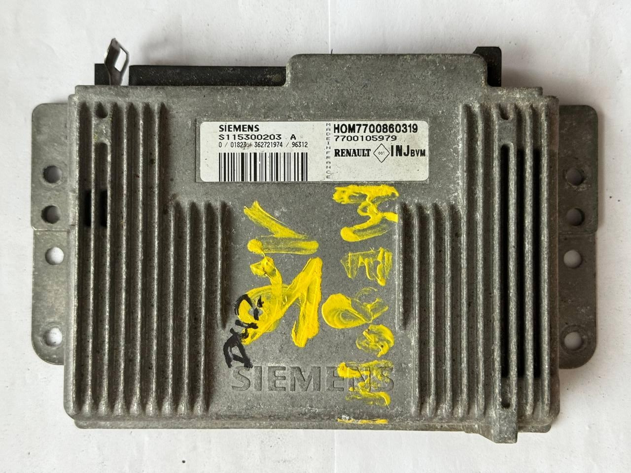 Електронний блок керування Renault Siemens S115300203A/HOM7700860319