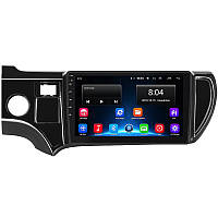Штатная магнитола Lesko для Toyota Prius c I 2011-2015 экран 9" 2/32Gb Wi-Fi GPS Base zb