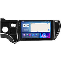 Штатная магнитола Lesko для Toyota Prius c I 2011-2015 экран 9" 2/32Gb CarPlay 4G Wi-Fi GPS Prime zb