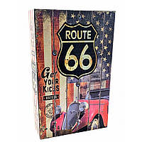 Книга- сейф None Route 66 24.5х16х5.5 см (DN32007D) TP, код: 1533438