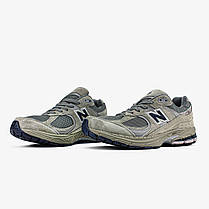 Чоловічі кросівки New Balance 2002R Brown Grey / Нью Беланс 2002Р Коричневі з Сірим, фото 6