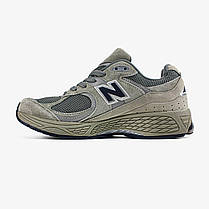 Чоловічі кросівки New Balance 2002R Brown Grey / Нью Беланс 2002Р Коричневі з Сірим, фото 3