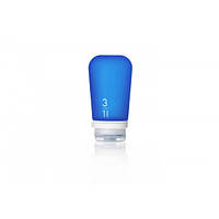 Силиконовая бутылочка Humangear GoToob+ Large Dark Blue 101 мл (1054-022.0030) UN, код: 7626616