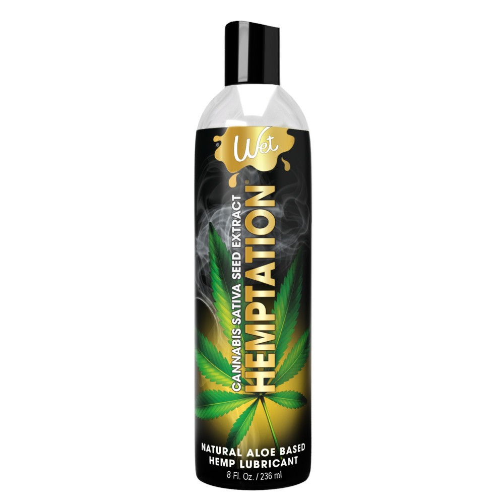 Лубрикант з екстрактом канабісу Wet Hemptation Natural Hemp, 236 мл, фото 1