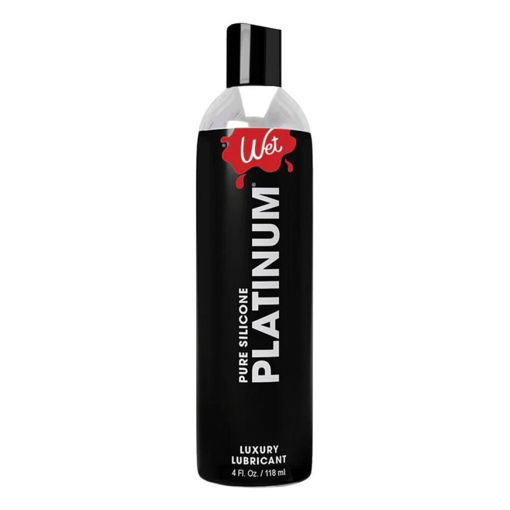 Лубрикант на силіконовій основі Wet Platinum Premium, 118 мл, фото 1