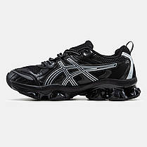 Чоловічі Кросівки Asics Gel-Quantum Kinetic Black White / Асікс Гел-Квантум Кінетик Чорні з Білим, фото 4