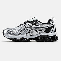 Чоловічі Кросівки Asics Gel-Quantum Kinetic Silver Black / Асікс Гел-Квантум Кінетик Сріблясті з Чорним, фото 4